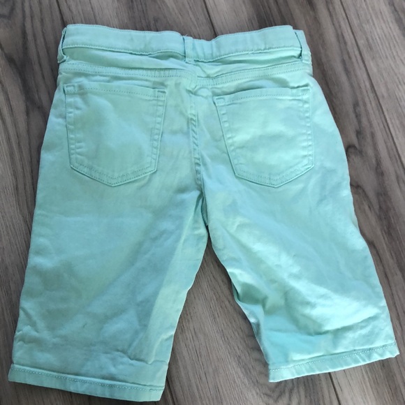 Girls Teal Bermuda Shorts - Picture 4 of 4